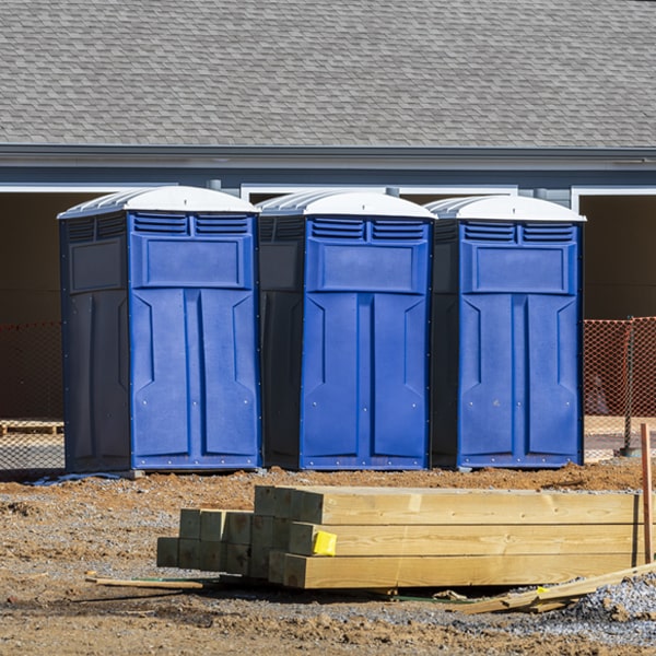 is there a specific order in which to place multiple portable toilets in Bucyrus Missouri